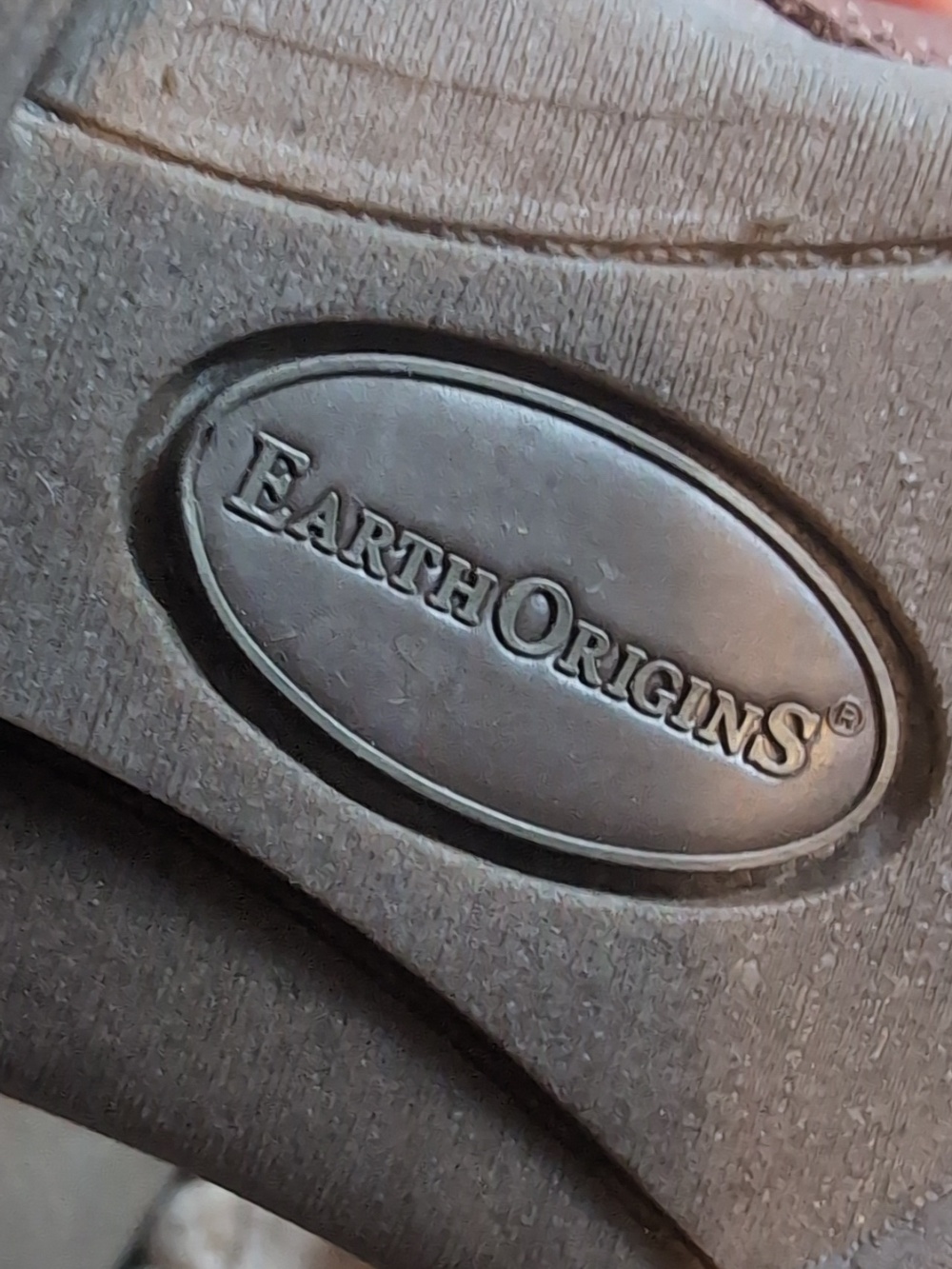Earth Origins Chestnut Brown Suede Ankle Booties - Picture 8 of 8
